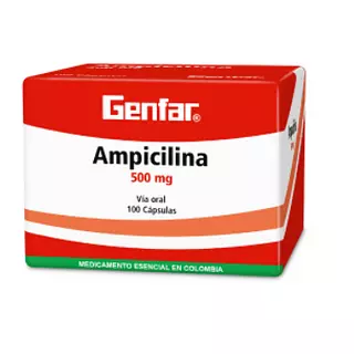 Ampicilina 500 Mg