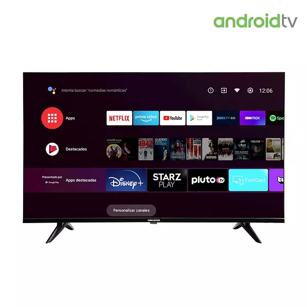 Televisor Challenger 40" Android Tv Fhd