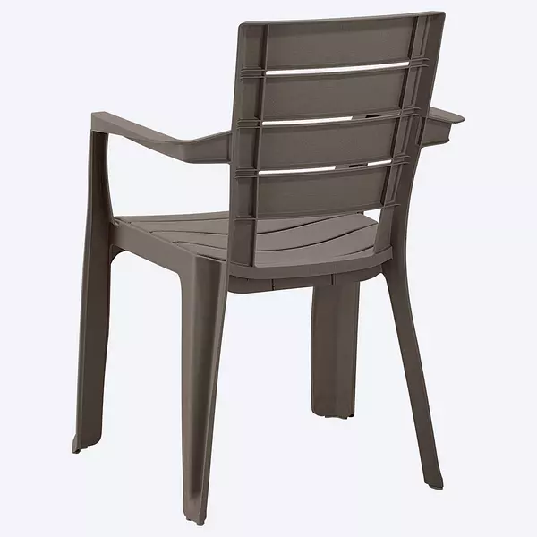 Silla Rimax Barú Con Brazos Mocca