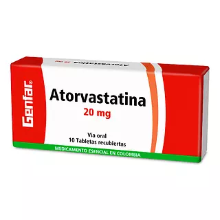 Atorvastatina 20mg