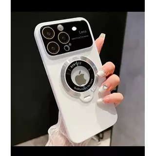 Case Soporte Protector Cámaras Blanco Iphone11