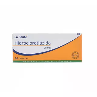 Hidroclorotiazida 25mg