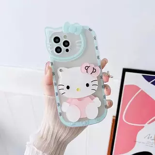 Case Hello Kitty Borde Verde Iphone14pro