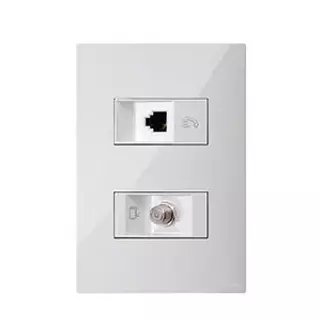 Salida Tv + Telef Rj11 4h Click Me