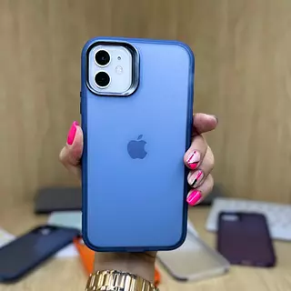 Case Azul Mate Iphone14pro+