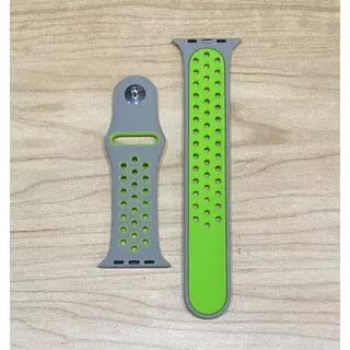 Pulso Nike Gris Con Verde 38-40-41