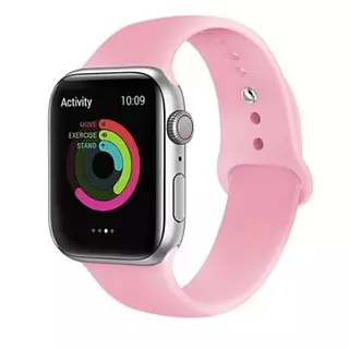 Pulso En Silicona Rosado 38-40-41