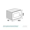 Horno Microondas Challenger 8018