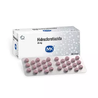 Hidroclorotiazida 25 Mg