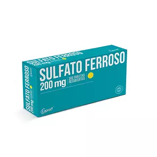 Sulfato Ferroso 200 Mg