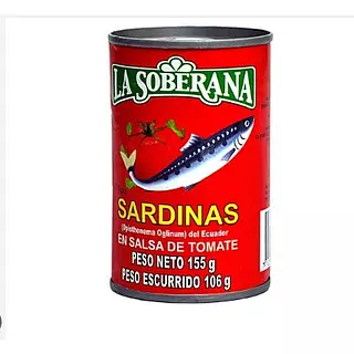 Sardina Tinapa Soberana 155 Gr