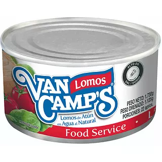 Atún Van Camps (Agua) X 160 Gr