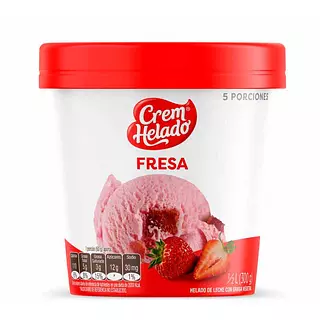Vaso Helado Fresa