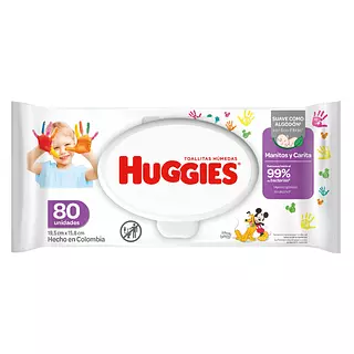 Toallitas Húmedas Huggies Manito Y Caritas