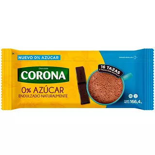 Chocolate Corona Sin Azúcar