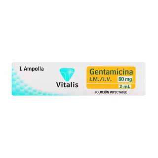 Gentamicina 80mg Ampolla