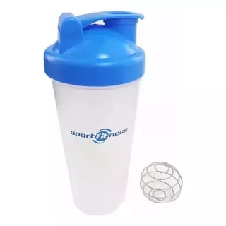 Termo Botella Shaker Con Mezclador Sportfitness 600ml Gym