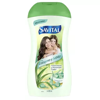 Shampoo Savital Colágeno Y Sábila