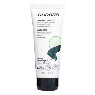 Mascarilla Facial Negra Babaria