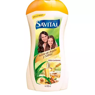 Shampo Savital Aceite De Argán Y Sábila