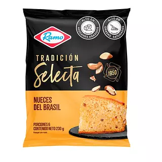 Ponqué Casero Nuez Ramo