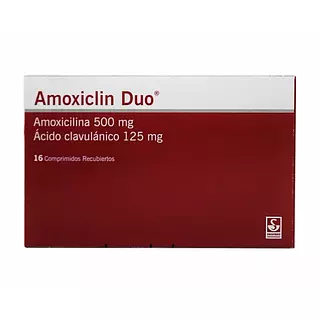 Amoxiclin Duo 500/125mg