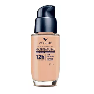 Base De Maquillaje Vogue Mate Natural Arena
