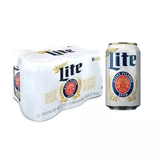 Cerveza Millet Lite Six Pack