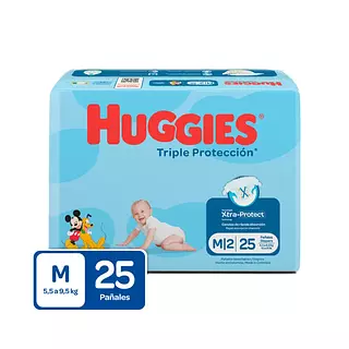 Pañales Huggies Triple Proteccion Etapa 2