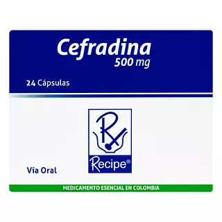 Cefradina 500mg