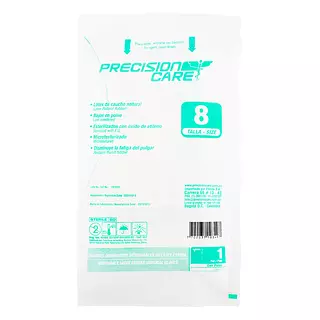 Guantes Esteril Precision Talla 8