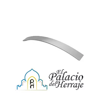 Manija Aluminio Lisa En Arco 160 Mm Hma306-04