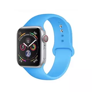 Pulso En Silicona Azul 42-44-45-49