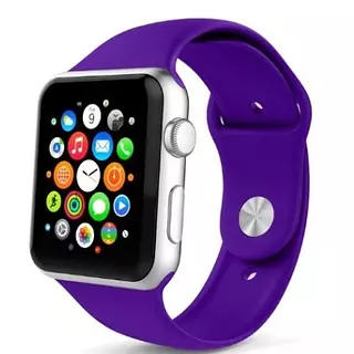 Pulso En Silicona Morado 42-44-45-49