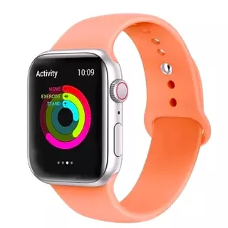 Pulso En Silicona Naranja 42-44-45-49