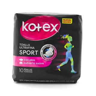 Toallas Kotex Sport Ultrafina