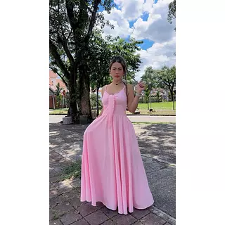 Vestido Rosa – Frescura Y Estilo