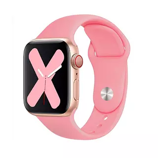 Pulso En Silicona Rosado 38-40-41