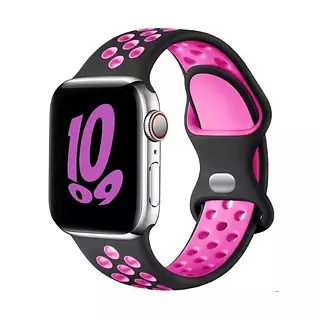 Pulso Nike Negro Con Fucsia 42-44-45-49