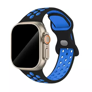 Pulso Nike Negro Con Azul 42-44-45-49