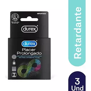 Preservativo Durex Placer Prolongado