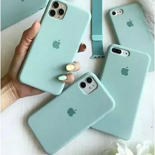 Silicon Case Verde Iphone15pro+