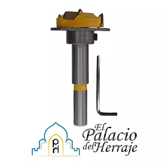 Broca Fresa Para Bisagra 35mm Con Tope - Cla