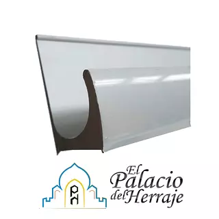 Perfil Manija Presion Gola 19mm Mate Cda1011