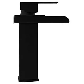 Grifo Monocontrol Lavamanos Bajo Canaleta Negro Ek