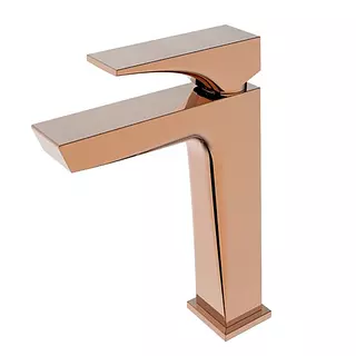 Griferia Mnctl Kubika Baja Oro Rosa