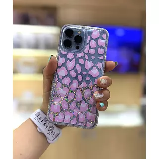 Case Escarcha Animal Print Iphone 13