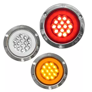 Stop Redondo En Led 1030a