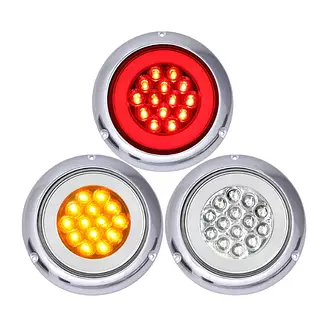 Stop Redondo En Led 1030s