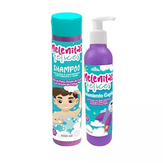 Duo Niños Melenitas Felices